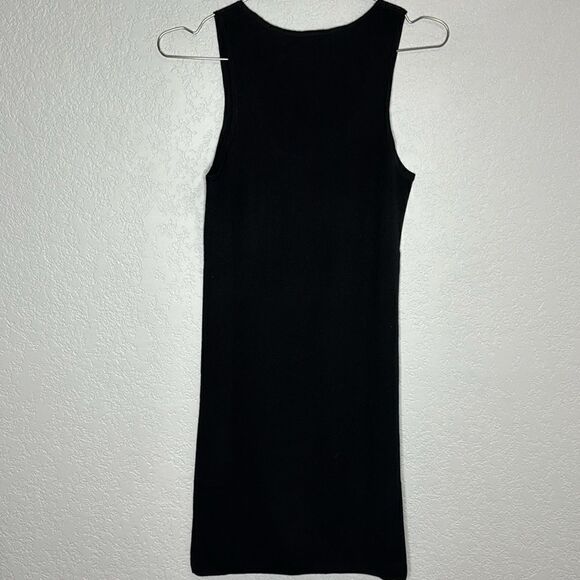 NWT Zoe Couture Silk Cashmere Ribbed Tunic Tank Top Dress Medium - Picture 5 of 9